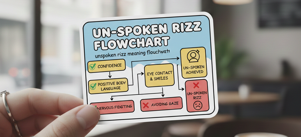 unspoken rizz meaning flowchart