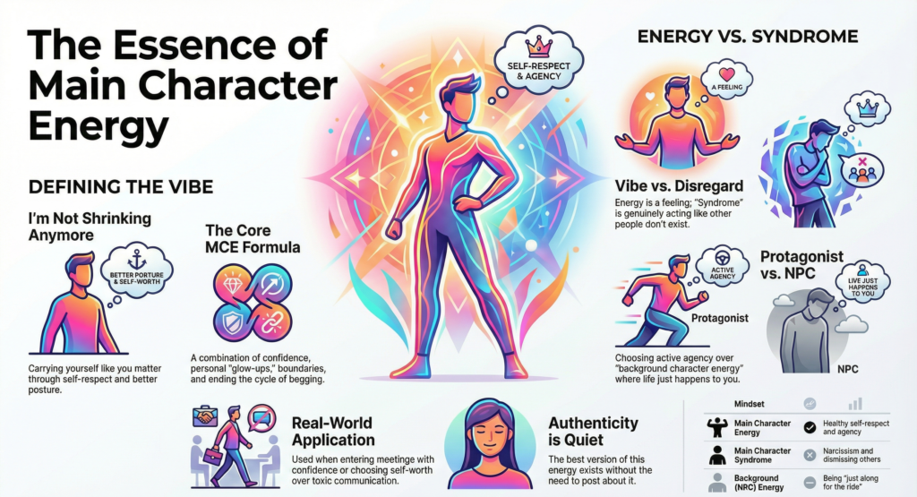 the essence of main character energy