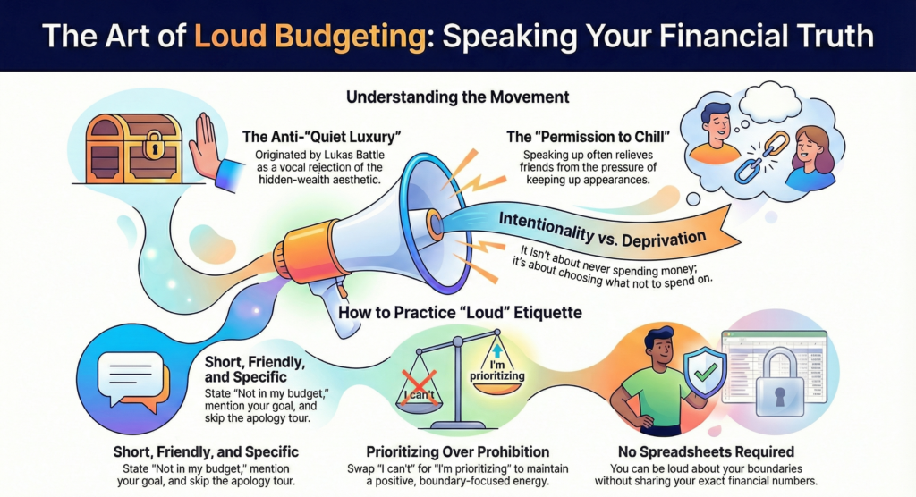 The Art and Etiquette of Loud Budgeting
